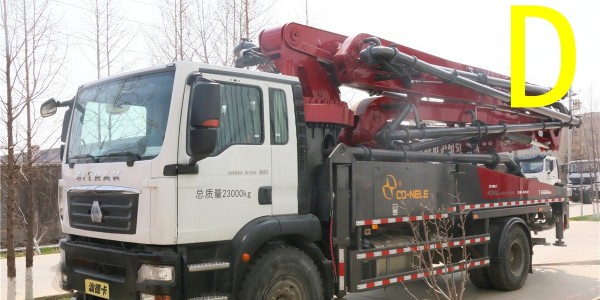 混凝土布料機使用中的注意事項