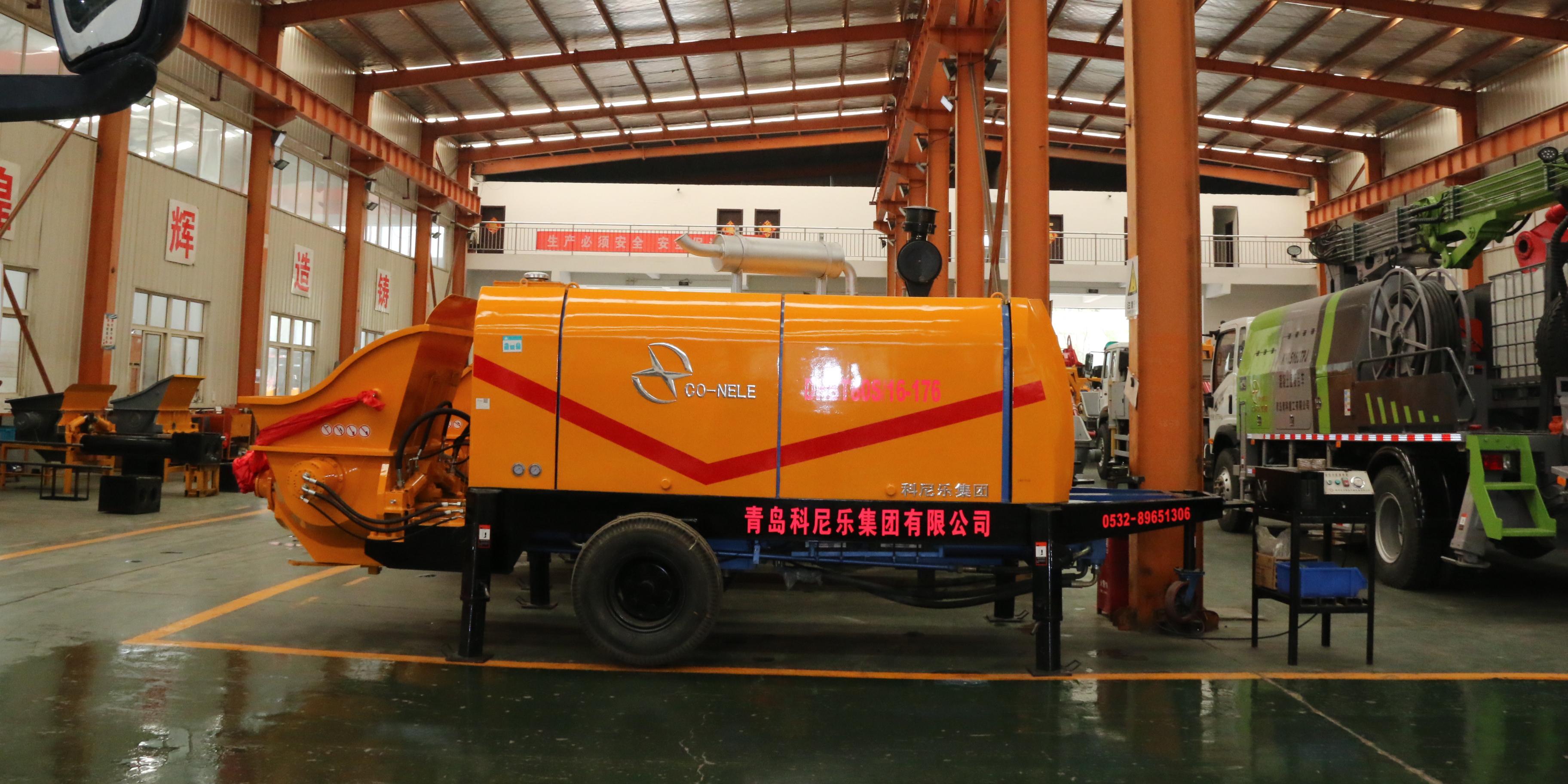 對混凝土泵液壓系統有害的元素一