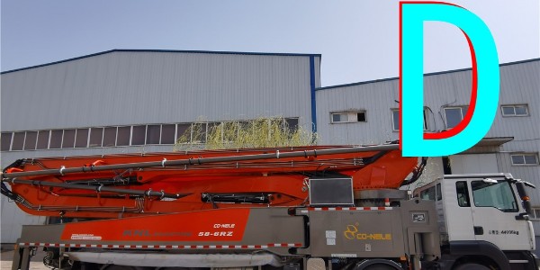 混凝土泵車根據型號的不同，自重不等