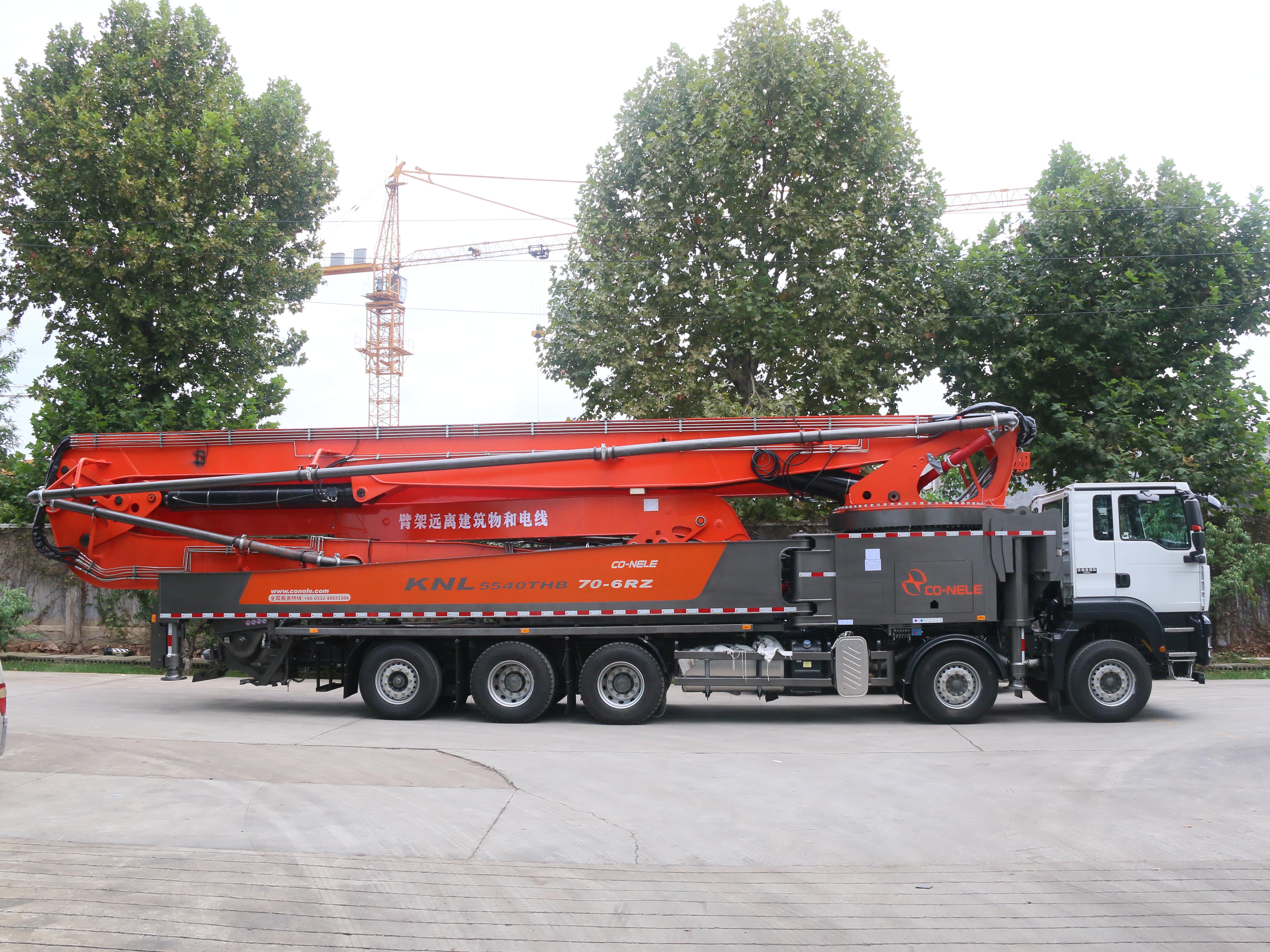 泵車臂架系統出故障時如何處理